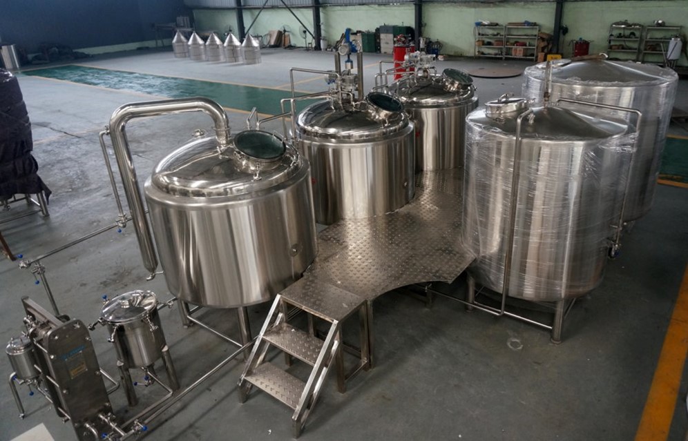 Оборудование для живого кваса  и последующего производства медовухи из Китая